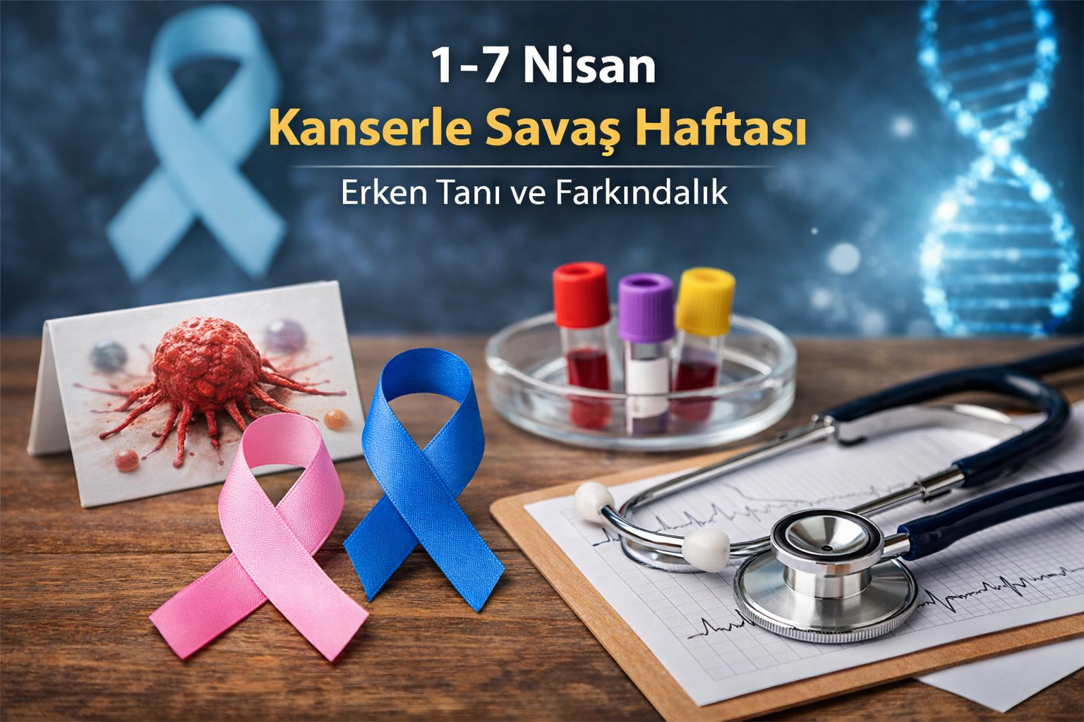 1–7 Nisan Kanserle Savaş Haftası: Erken Tanı, Farkındalık ve Yaşamı Koruma Bilinci