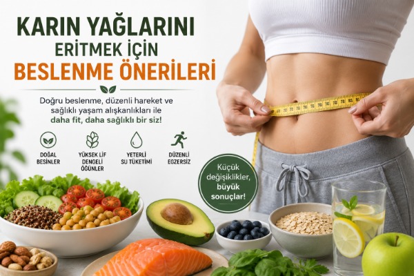 Karın Yağlarını Eritmek İçin Beslenme �